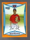 2008 Brad Peacock Bowman Chrome Prospects Orange Refractor 24/25 RC Nationals