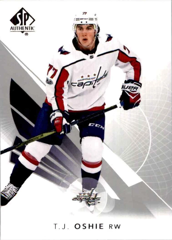 2017-18 upper deck SP Authentic T.J. Oshie #57 - Image 1 of 2