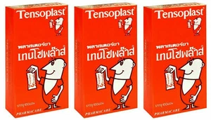 3X100 Strisce Tensoplast Tessuto Elastico Adesivo Medicazioni Pad Medicato Domiphen - Foto 1 di 17