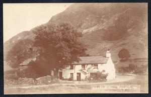Postcard Great Langdale Cumbria the Middlefell Farm early RP by Brunskill - Bild 1 von 2