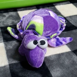 VTG B.J. Toy Co ™ Purple Turtle Stuffed Carnival Quality Plush Toy FAST SHIPPING - Picture 1 of 4