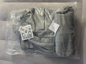 PRO CLUB MENS HEAVYWEIGHT FLEECE CARGO PANTS 👖 Size Small HEATHER GRAY - Picture 1 of 2