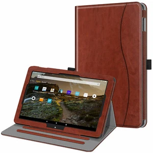Case for Amazon Fire HD 10 (11th Gen 2021) Multi-Angle Stand Cover with Pocket - Picture 1 of 13