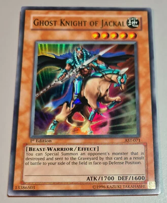 Ghost Knight of Jackal # AST-071 Ultra Rare Karte B Ancient Sanctuary 2004 MInt - Bild 1 von 4