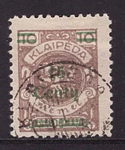 Memel 206 II gestempelt geprüft Type 206 II e (21796) - Picture 1 of 1