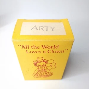 Mosser Glass, Balloon Clown, 1981, ARTY, *BOX ONLY* - Picture 1 of 1