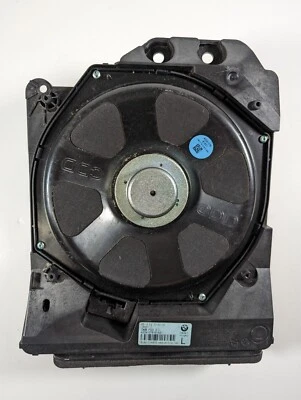 12-16 BMW 328 335 340 428 435 LEFT DRIVER UNDER SEAT SPEAKER SUBWOOFER OEM - Image 1 of 4