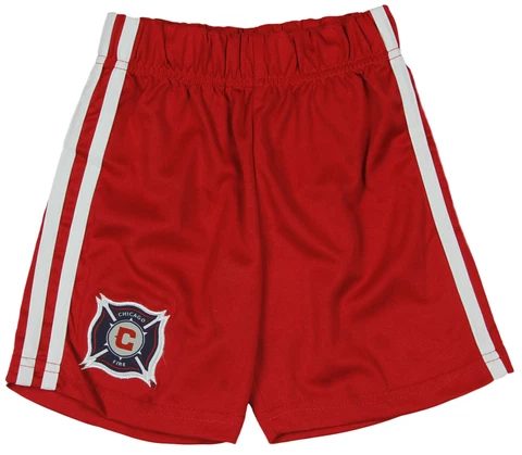 Adidas MLS Soccer Infants Chicago Fire Home Shorts, Red Cover