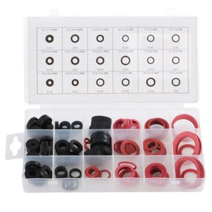 Juego surtido de arandela de goma junta de plomería sello grifo anillo tórico 141 piezas♡ - Imagen 1 de 7