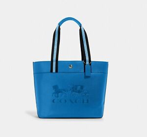 NWT Coach Jes large Tote With Horse And Carriage 1896