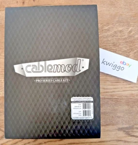 CableMod RT-Series Pro ModMesh 12VHPWR für ASUS/Seasonic Kabelset | Schwarz-Blau - Bild 1 von 2