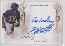 2018 Leaf Trinity Signatures Bo Naylor #A-BN1 Auto