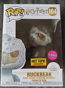 FUNKO POP! 104 BUCKBEAK HARRY POTTER FLOCKED HOT TOPIC EXCLUSIV  - Bild 1 von 6