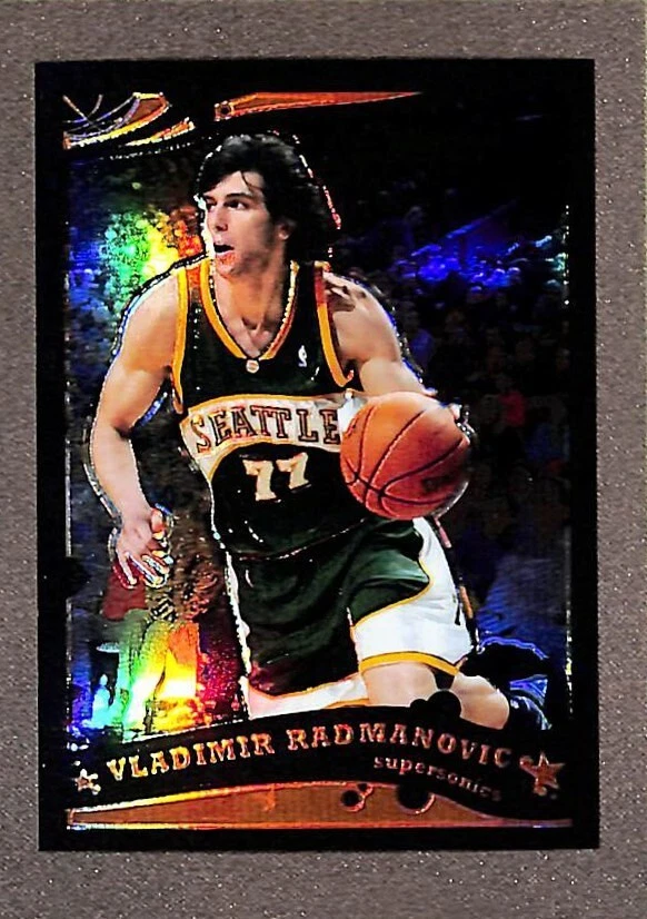 2005-06 Topps Chrome #92 Vladimir Radmanovic Black Refractor /399 - Image 1 of 3