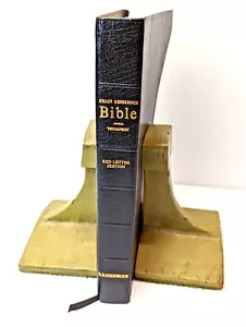 Kettenreferenz Bibel Thompson 1982 King James roter Buchstabe Leder illustriert - Bild 1 von 22