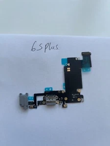 New Black iPhone 6S Plus Dock Connector Charging Port Audio Jack Replacement. - Picture 1 of 7