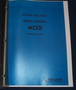 MITSUBISHI 6D3 INDUSTRIAL ENGINE SERVICE TRAINING MANUAL - Picture 1 of 7