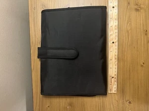 Organizador cosmético sin marca negro plegable viaje nuevo sin etiquetas - Imagen 1 de 4