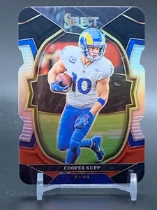2022 Panini Select rojo negro troquelado Prizm #8 COOPER KUPP Los Angeles Rams - Imagen 1 de 2