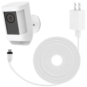 Ring Spotlight Cam Plus/Pro Power Adapter (Battery) W/ 25Ft Cable Camera Power - Picture 1 of 7