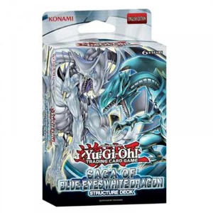 YuGiOh TCG: Saga of Blue-Eyes White Dragon Structure Deck - Reprint - Picture 1 of 1