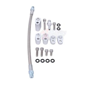 Kit ligne de ventilation vapeur liquide de refroidissement moteur LS avec bouchons LS1 LS2 LS3 LS6 5,7 6,0 inox - Photo 1/3