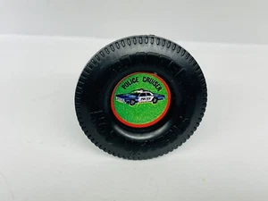 Hot Wheels Redline PLASTIC BUTTON ( POLICE CRUISER )~repro~ - Picture 1 of 2