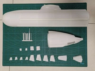 Typ 212 1/72 U-Boot-Klasse 212 A 3D Druck 735mm RC Schiffsmodell Bausatz - Bild 1 von 4