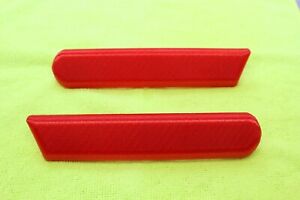 BMW 99-02 Z3 rear reflector covers red pair 3D PRINTED (NON-CLEARCOATED)