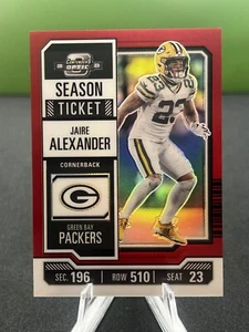 Jaire Alexander 2023 Panini Contenders Optic Season Ticket #18 - Picture 1 of 2