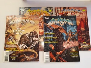 Dungeons and Dragons: Dragon Magazine Issues 242, 243, 245 and 246 - Picture 1 of 5