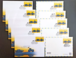 2022 Guten Abend Wir kommen aus der Ukraine! Ersttagsstempel, Briefmarkenumschlag Postkarten - Bild 1 von 8