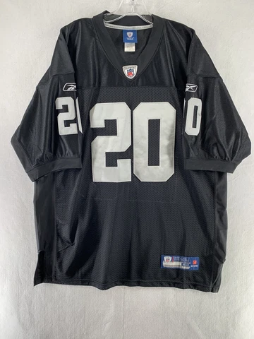 Reebok Authentic NFL Oakland Raiders Darren McFadden 20 Football Jersey Size 52 Cover