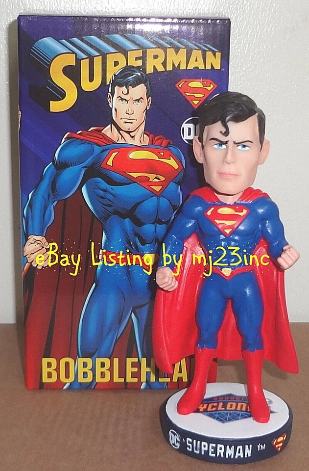 DC COMICS SUPERMAN MOVIE BOBBLEHEAD BROOKLYN CYCLONES SGA MAN OF STEEL METS MiLB - Image 1 of 1