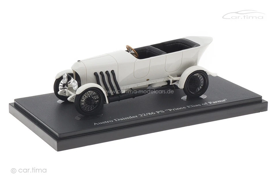 Austro Daimler 22/86 Ps Speciale " Prince Elias Of Parma " autocult 1 43 01022
