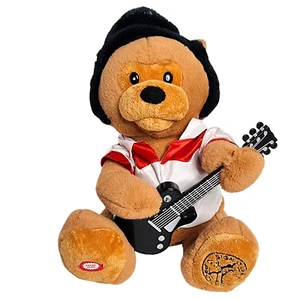 Elvis Presley Cuddle Barn Singing Teddy Bear Plush Working See Video - Picture 1 of 10