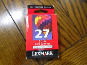 *** Versiegelt *** Lexmark 27 Farben Tinte Neu Original 10N0227 - Bild 1 von 5