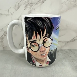 HARRY POTTER Coffee Cup The Sorcerer’s Stone Mug 2000 Warner Brothers - Picture 1 of 8