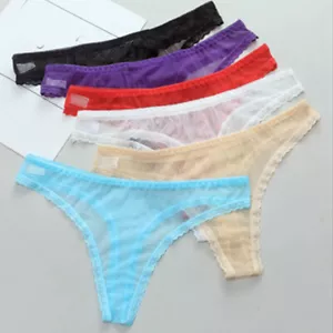 Damen G-String Slip Höschen Nahtlos Strings Dessous Weich Unterwäsche US ( - Bild 1 von 15