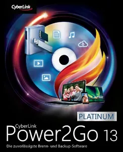 Cyberlink Power2Go 13 Platinum, Windows, Dauerlizenz, Download - Bild 1 von 6