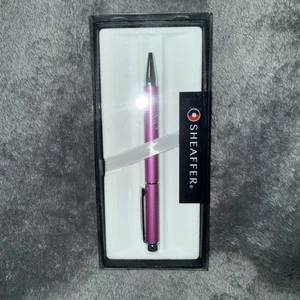 Sheaffer 200 Tintenroller Matt Metallic Pink Silber Neu im Karton E1915551 - Bild 1 von 2
