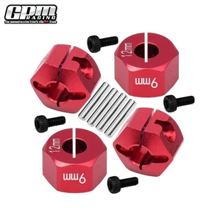 GPM Alloy Hex Adapters Thick TRAXXAS Ford GT 4-TEC 2.0/3.0 Drift Ford Mustang - Picture 1 of 16