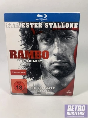 Blu-Ray 3-Filme-Set: Rambo - The Trilogy	Ultimate Edition Uncut - Bild 1 von 3