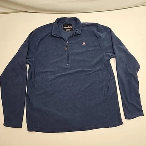 Avalanche Navy Blue Quarter Zip Light Pullover Size Large - Picture 1 of 7