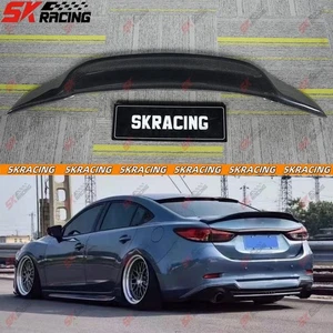 Forged/Carbon Fiber/Glossy Black Rear Spoiler Wing Fits Mazda 6 Atenza 2014-2017 - Bild 1 von 30