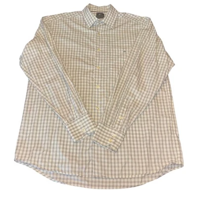 Lacoste | Camisa de vestir para hombre L US 42 EU | Manga larga con botones a cuadros guinga Foto 1 de 4