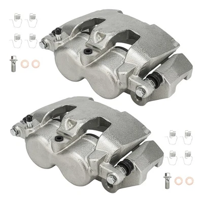 Par de pinzas de freno delanteras para 05-08 Dodge Dakota 07-08 Dodge Ram 1500 5143351AB Foto 1 de 4