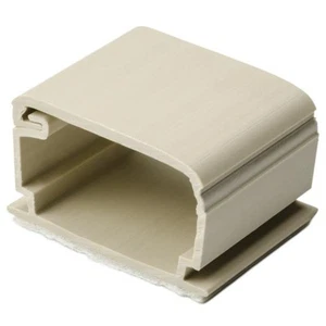 TSR Adhesive Cble Clamp 1.25in Width .77in Height PVC Ivry (Pack of 100) - Picture 1 of 2