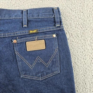 Wrangler Jeans Herren 35x32 blau 936P Cowboy Schnitt Slim Straight Western Hose Rodeo - Bild 1 von 14