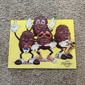 California Raisins Store Display Heavy Paper Double Sided Advertising Poster - Picture 1 of 5